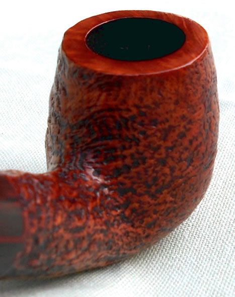 Dunhill - The White Spot Sandblast Smoking Pipe 